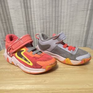 Nike Giannis Immortality 2 Sneakers Pink Gray Yellow Orange US12.5C